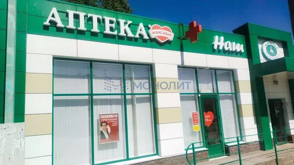 Торговая площадь в Нижегородская область, Бор 2-й мкр, 4Б (60 м) - Фото 1