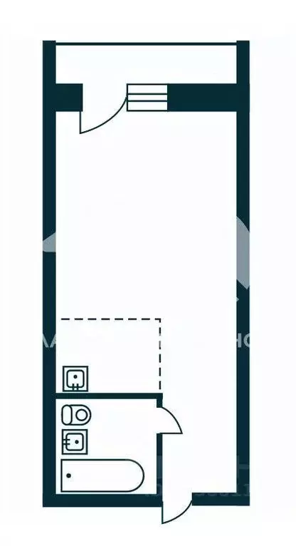 Студия Новосибирская область, Мошковский район, пос. Октябрьский ул. ... - Фото 2