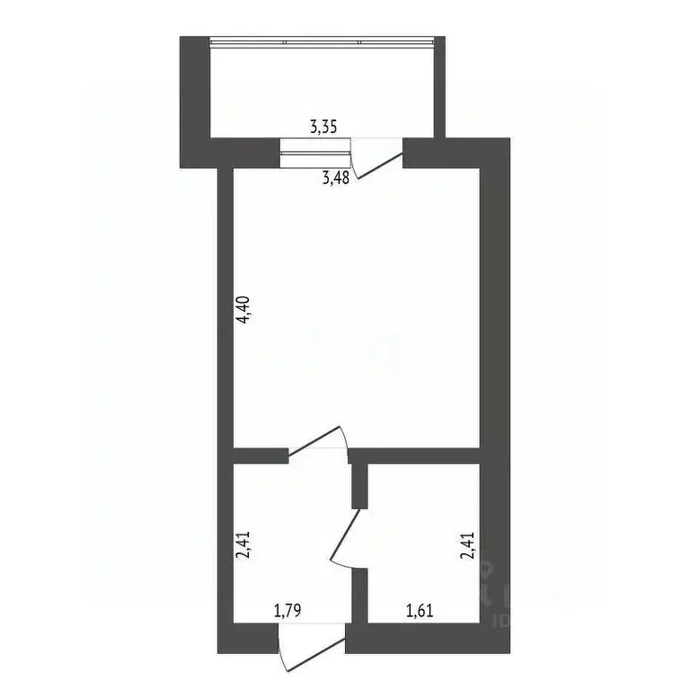 Студия Амурская область, Благовещенск ул. Островского, 110 (23.5 м) - Фото 2