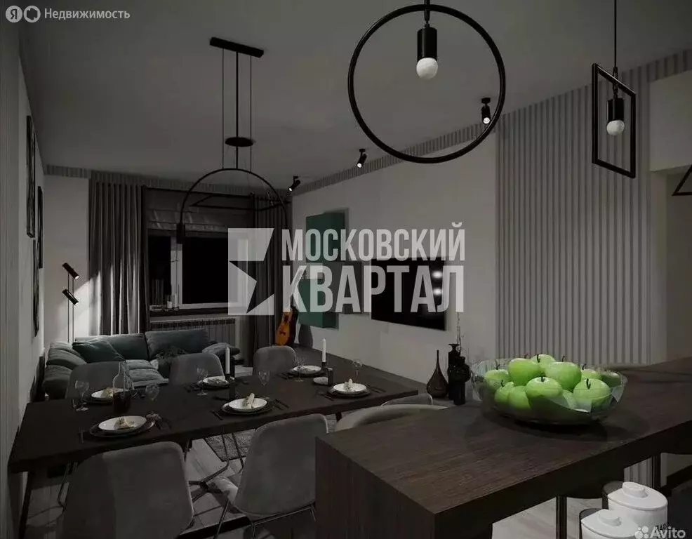 4-комнатная квартира: село Юдино, Пролетарская улица, 42А (123.9 м) - Фото 1