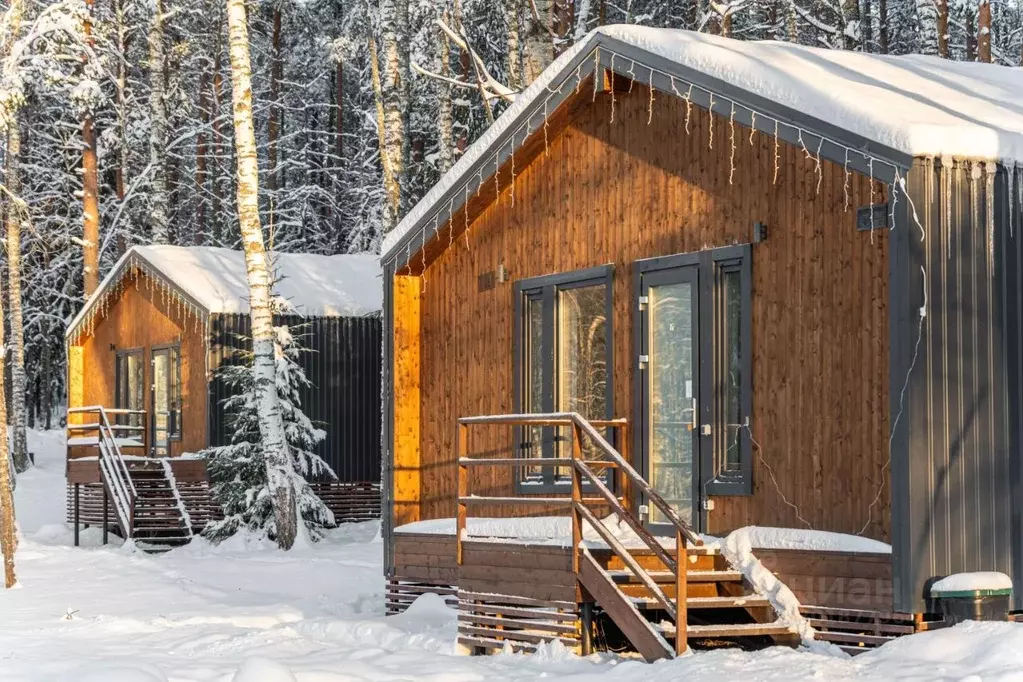 Дом в Ленинградская область, Приозерский район, Ромашкинское с/пос, ... - Фото 2