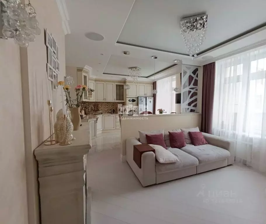 3-к кв. Москва Внуковское поселение, бул. Андрея Тарковского, 4 (90.0 ... - Фото 1