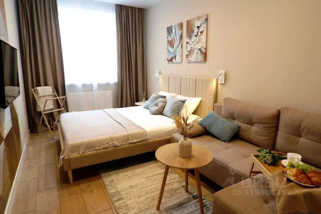 1-к кв. Калининградская область, Пионерский ул. Прибрежная, 21к3 (30.0 ... - Фото 1