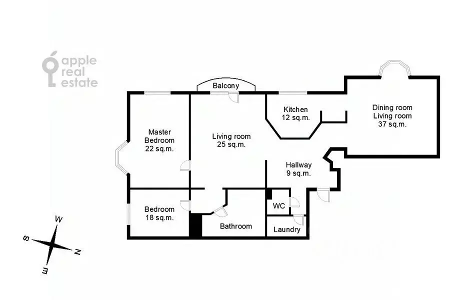 4-к кв. Москва Руновский пер., 12 (160.0 м) - Фото 2