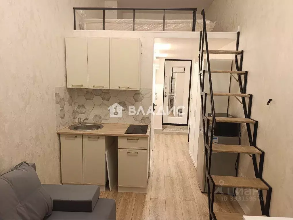 Студия Москва Солнечногорская ул., 7к1 (15.5 м) - Фото 1