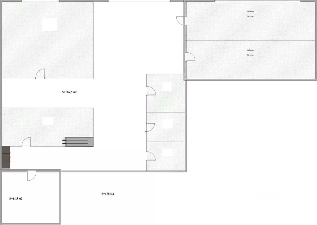 Офис в Москва 1-й Магистральный туп., 5А (178 м) - Фото 1