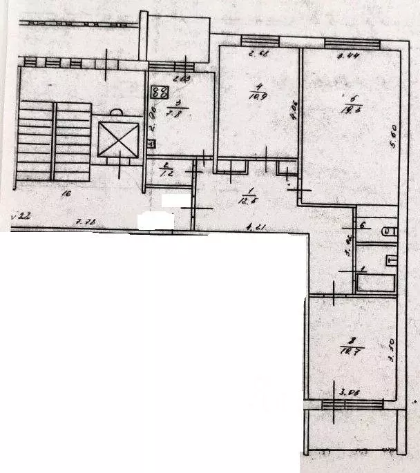 3-к кв. Тверская область, Тверь ул. Паши Савельевой, 37к1 (67.0 м) - Фото 2