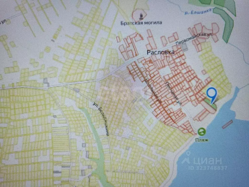 Участок в Саратовская область, д. Расловка ул. Песчаная, 26 (37.0 ... - Фото 2