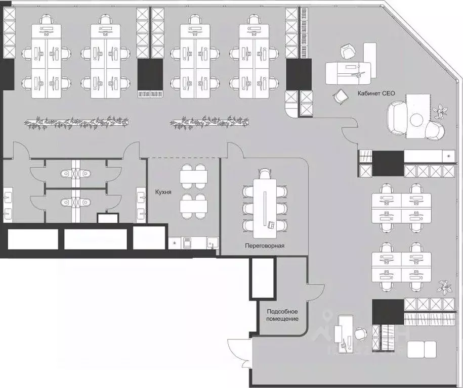 Офис в Москва 3-я Хорошевская ул., 18/2 (279 м) - Фото 2