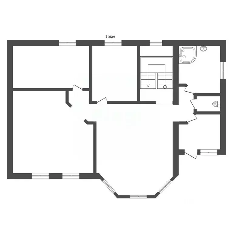 Дом в Амурская область, Тында ул. Сергея Лазо, 2А (320 м) - Фото 2