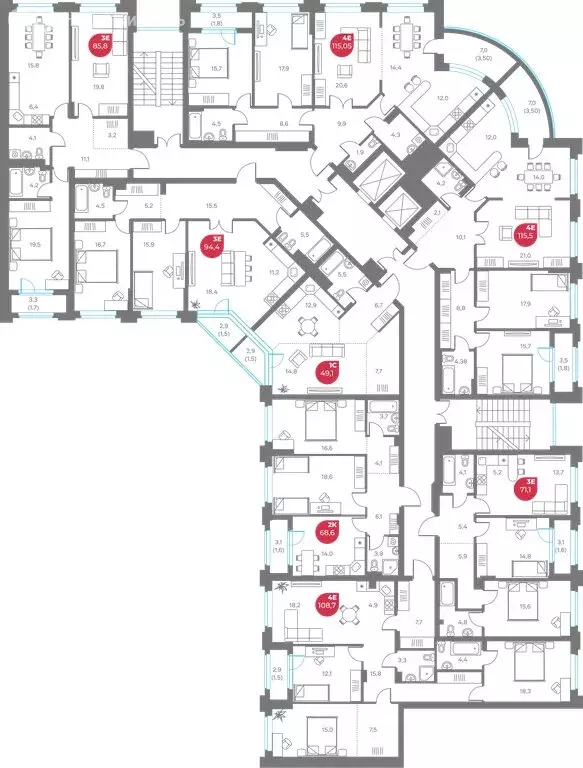 3-комнатная квартира: Пермь, Советская улица, 16А (94.4 м) - Фото 2