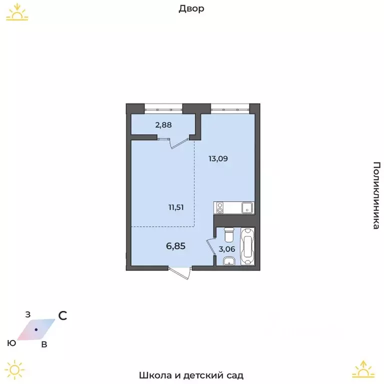 1-к кв. Иркутская область, Иркутский муниципальный округ, Маркова рп, ... - Фото 0