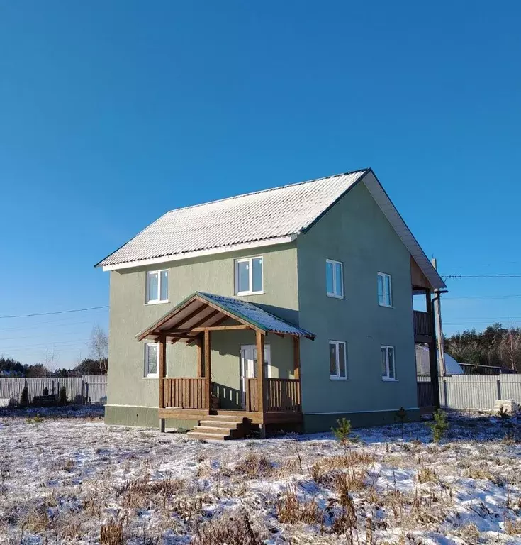 Дом в Тульская область, Заокский район, Страховское с/пос, д. Скрипово ... - Фото 1