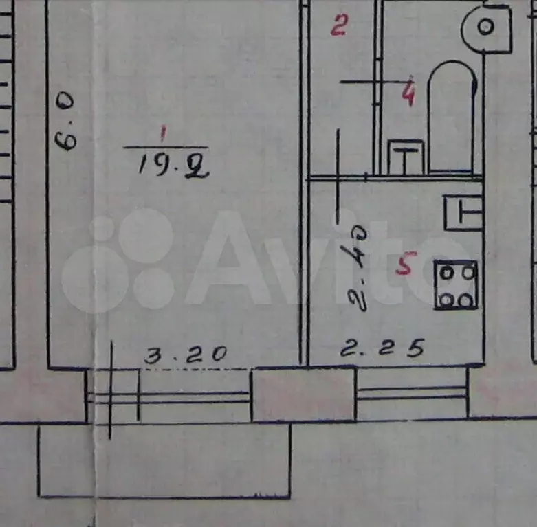 1-к. квартира, 31 м, 4/9 эт. - Фото 0