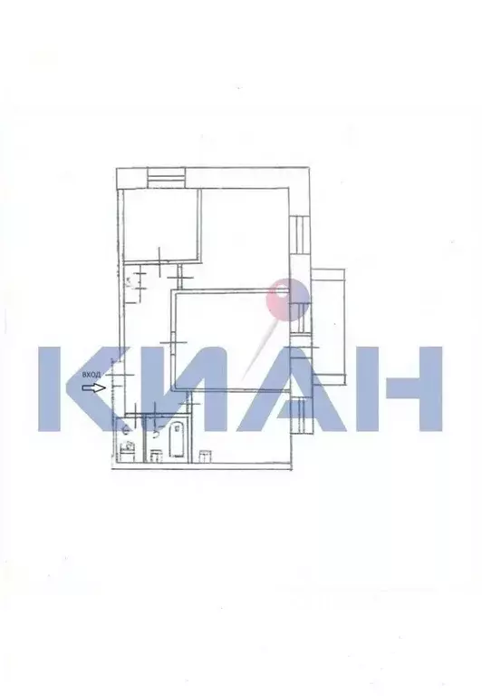 3-к кв. Красноярский край, Красноярск ул. Борисевича, 12 (61.2 м) - Фото 1
