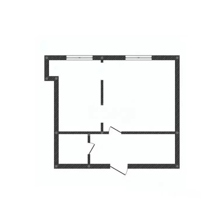 1-к кв. Белгородская область, Белгород ул. Семейная, 33 (28.0 м) - Фото 2