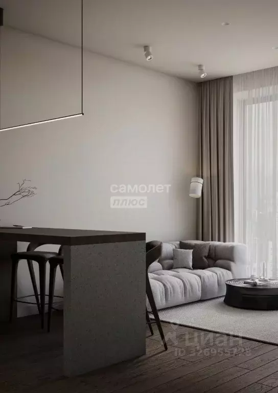 3-к кв. Москва Ленинградский просп., 37К2 (83.9 м) - Фото 2