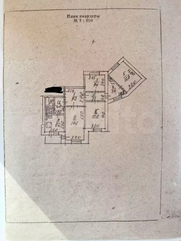 4-к. квартира, 86 м, 4/10 эт. - Фото 0