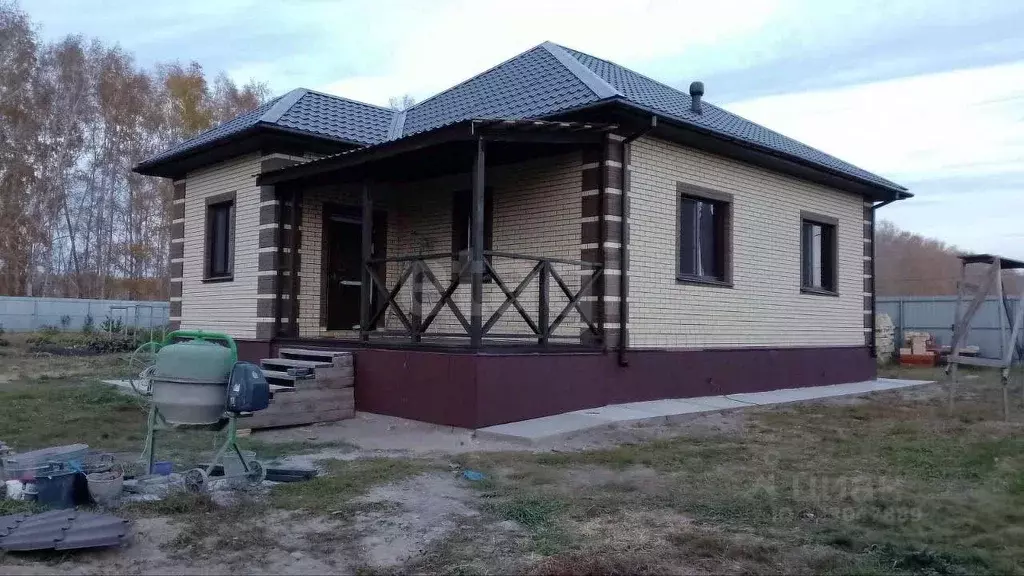 Дом в Омская область, Омский район, с. Усть-Заостровка ул. ... - Фото 1