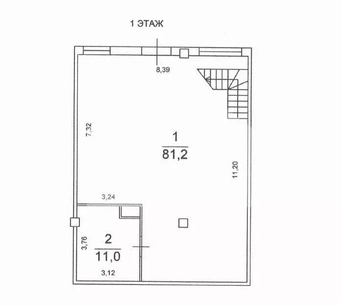 Торговая площадь в Москва проезд 12-й Марьиной рощи, 8С2 (179 м) - Фото 2