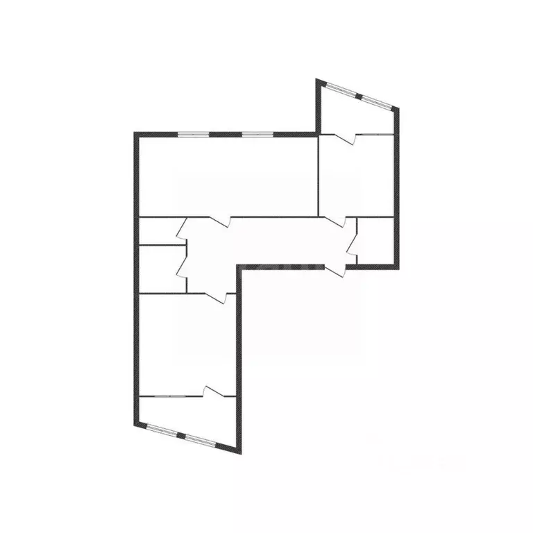 2-к кв. Белгородская область, Старый Оскол Дубрава мкр, 1 кв-л, 16 ... - Фото 2