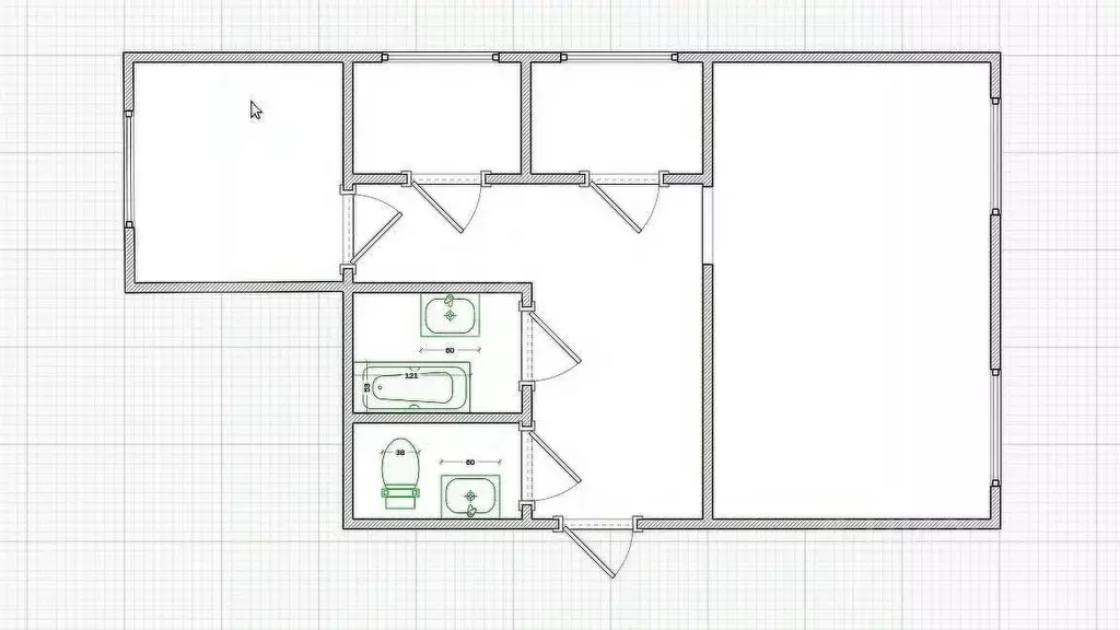 4-к кв. Костромская область, Кострома Пантусово мкр, ул. Дубравная, ... - Фото 1