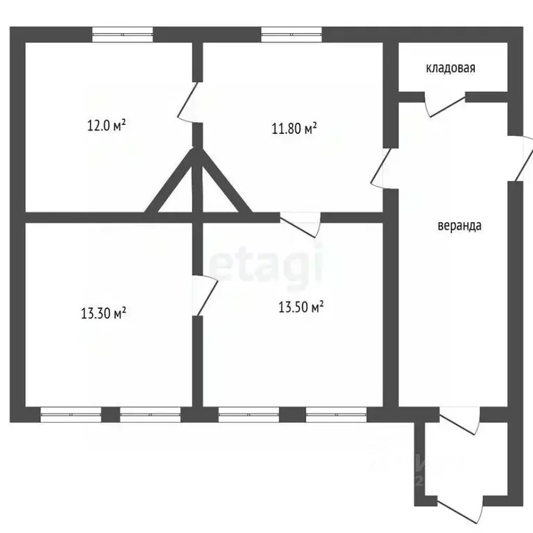 Дом в Воронежская область, Лискинский район, Нижнеикорецкое с/пос, ... - Фото 2