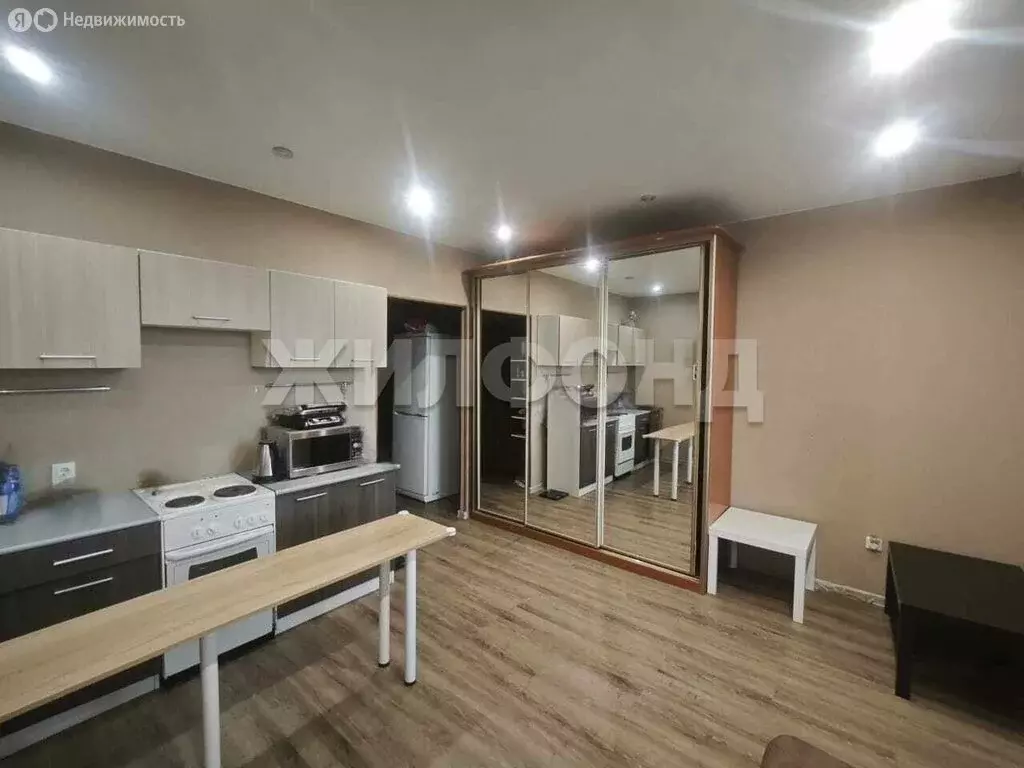 Квартира-студия: Кольцово, Рассветная улица, 6 (23.4 м) - Фото 1