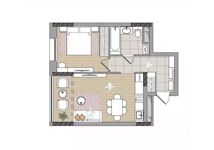 2-к кв. Кировская область, Киров Мелькомбинатовский проезд, 3 (48.8 м) - Фото 1