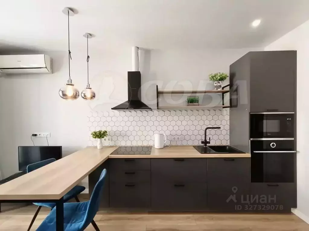 1-к кв. Тюменская область, Тюмень ул. Мельникайте, 38 (48.0 м) - Фото 1