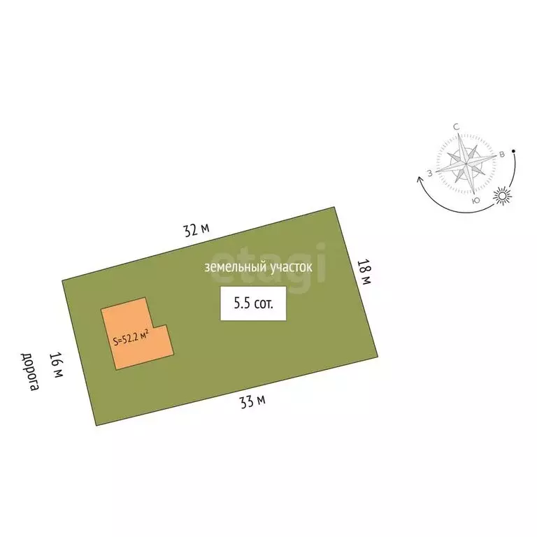 Дом в Камчатский край, Мильковский муниципальный округ, Гора Звезда ... - Фото 0