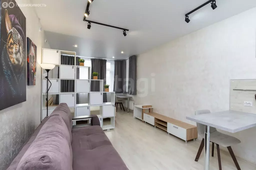 Квартира-студия: Тюмень, Алматинская улица, 4 (37.5 м) - Фото 2