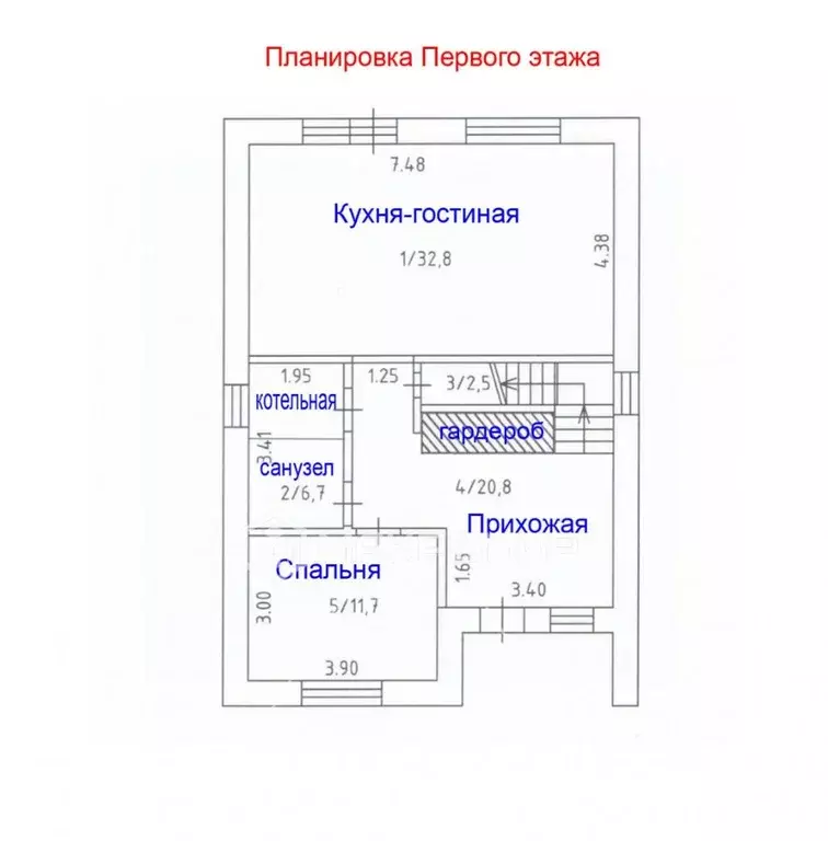 Дом в Пермский край, Пермь Новобродовский мкр, ул. Летняя, 37 (153 м) - Фото 1