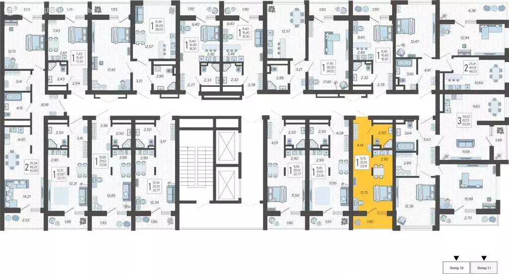 Квартира-студия: Сочи, микрорайон Бытха, Ясногорская улица, 16/2к5 ... - Фото 2