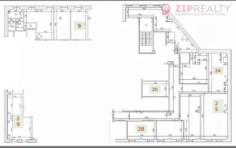 Офис в Москва Весковский пер., 7 (13 м) - Фото 1