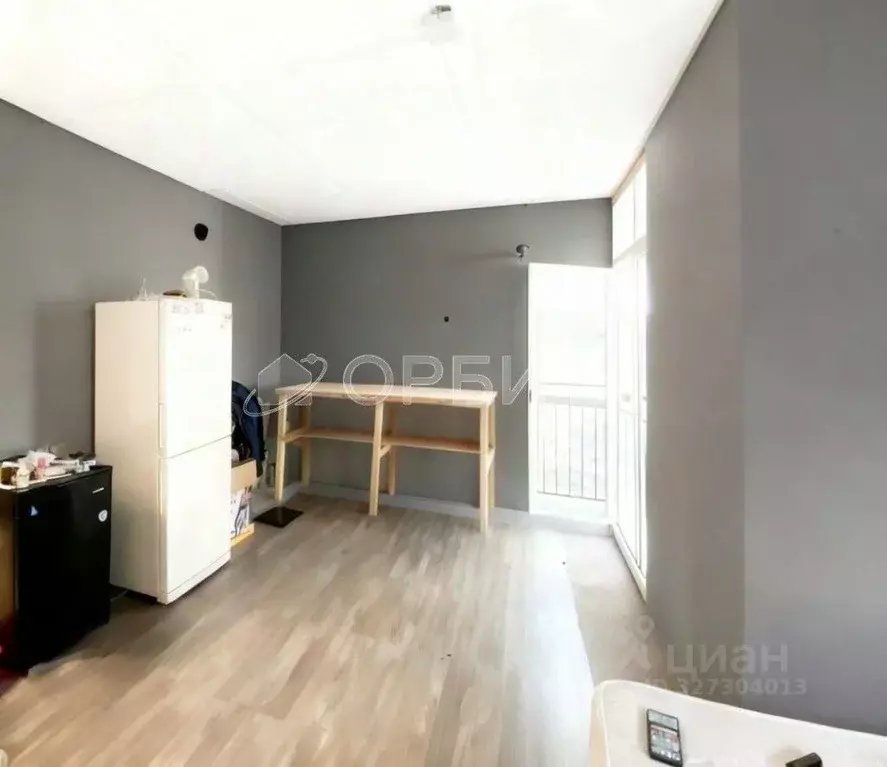 Студия Тюменская область, Тюмень ул. Павла Никольского, 8 (30.0 м) - Фото 1