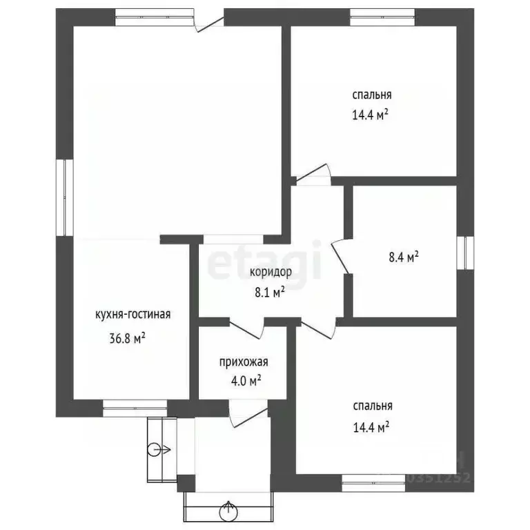 Дом в Ставропольский край, Ессентуки пос. Калинина,  (148 м) - Фото 2