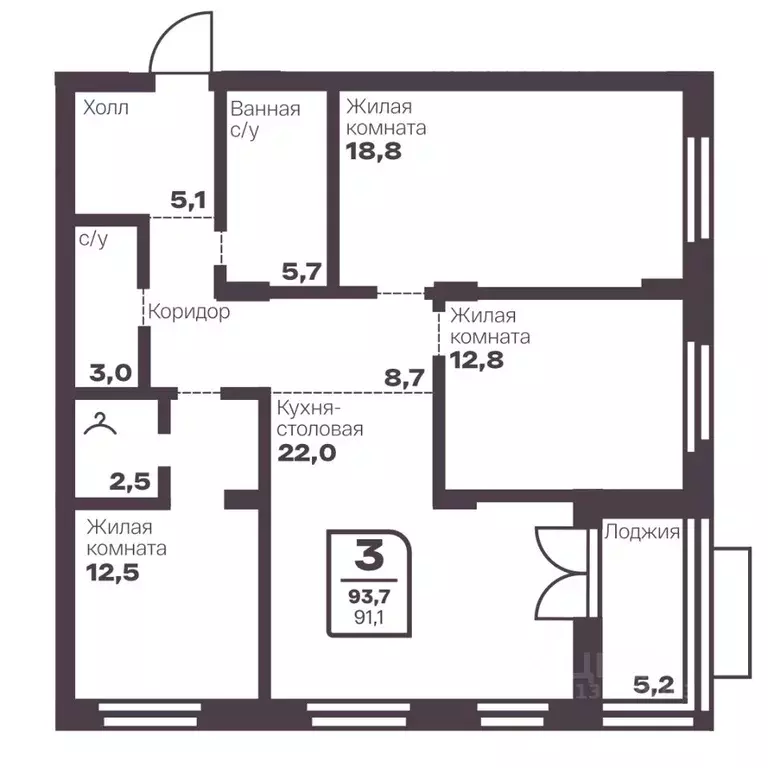3-к кв. Челябинская область, Магнитогорск Голос Притяжение жилой ... - Фото 1