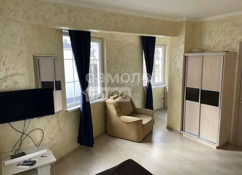 Студия Краснодарский край, Сочи Новый Сочи мкр, ул. Клубничная, 32Ж ... - Фото 2