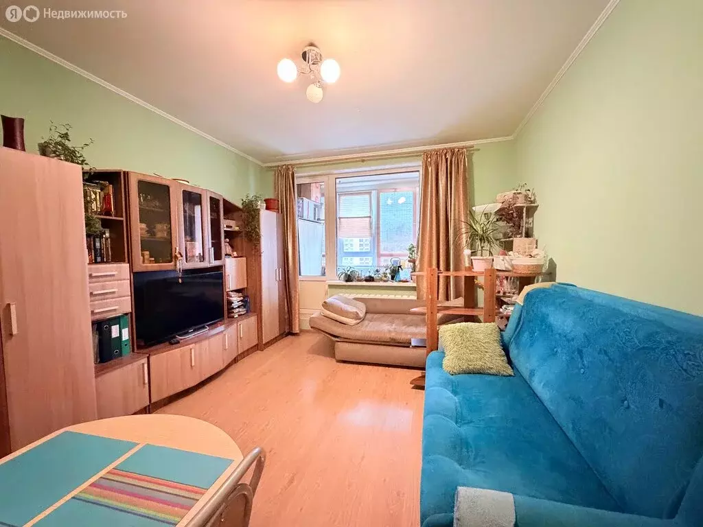 Квартира-студия: Кудрово, Европейский проспект, 8 (25 м) - Фото 2