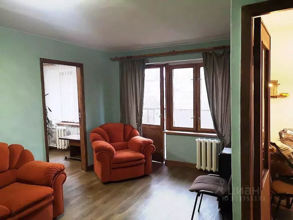 2-к кв. Калининградская область, Калининград Гостиная ул., 14 (45.0 м) - Фото 1