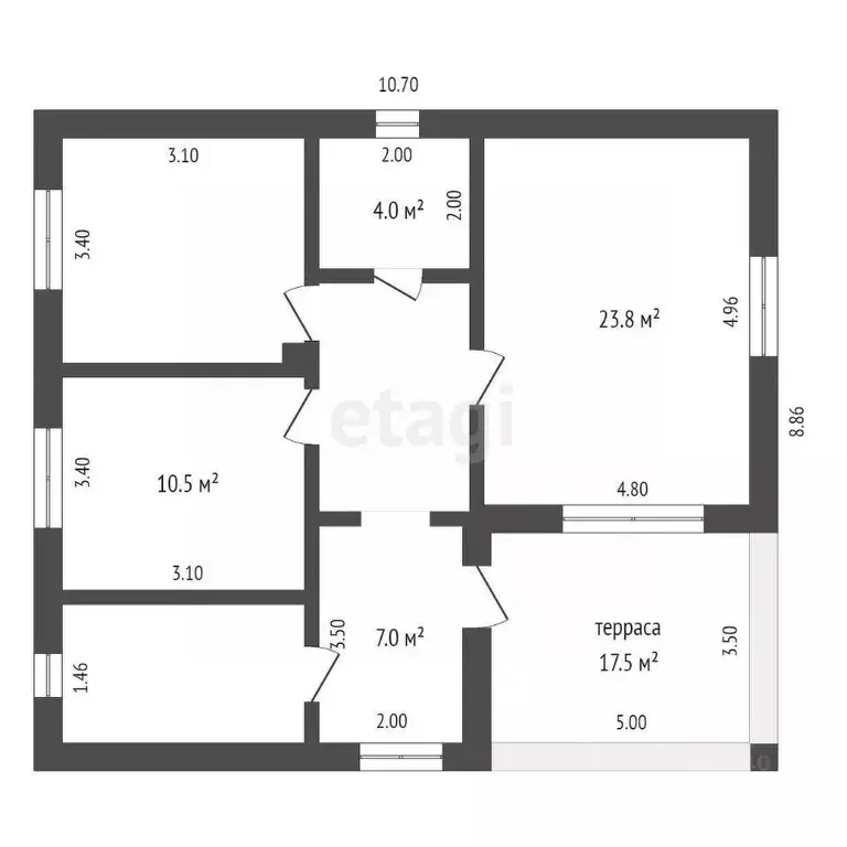 Дом в Тюменская область, Тюмень Текстильщик СНТ,  (95 м) - Фото 1
