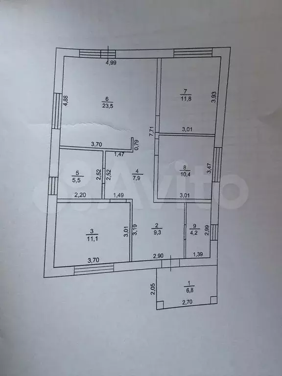 Дом 100 м на участке 6 сот. - Фото 0