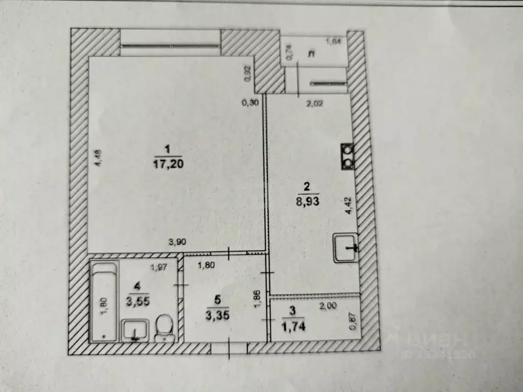 1-к кв. Ульяновская область, Ульяновск Краснопролетарская ул., 30 ... - Фото 2