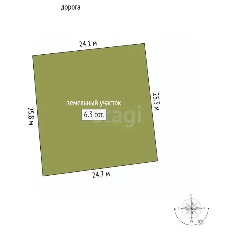 Участок в Челябинская область, Челябинск Металлист-2 СНТ, 247 (6.0 ... - Фото 1