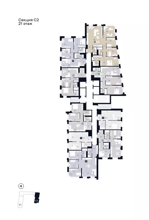 4-комнатная квартира: Москва, Лодочная улица, 27к2 (128.6 м) - Фото 1