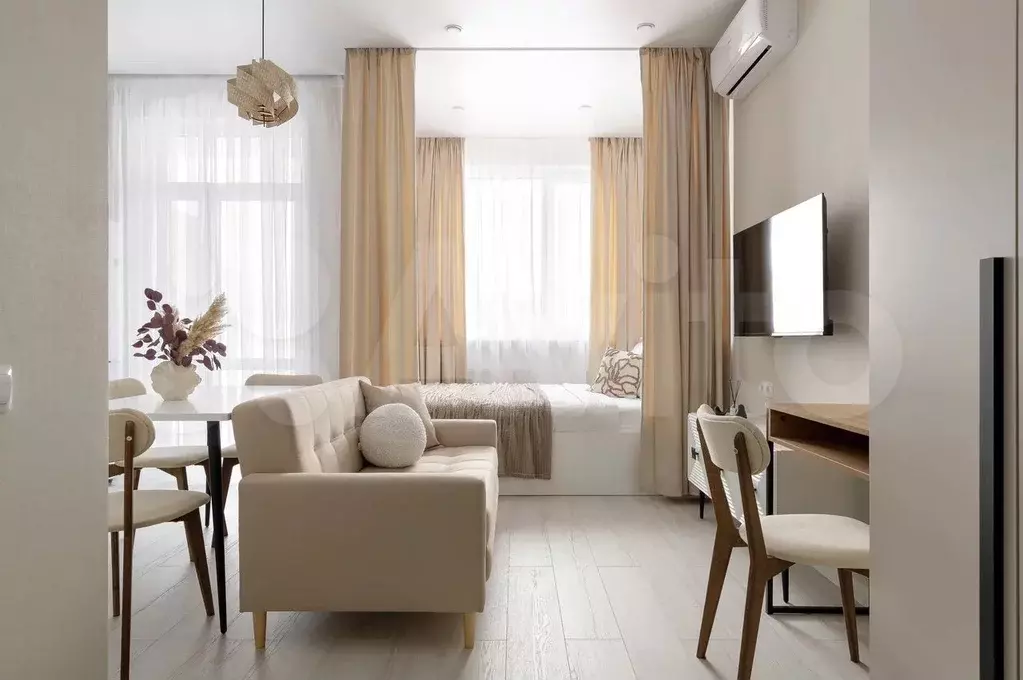 Квартира-студия, 28,9 м, 7/9 эт. - Фото 1