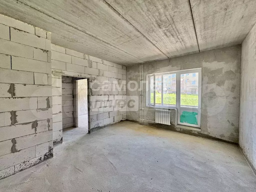 1-к. квартира, 37,4 м, 1/3 эт. - Фото 1