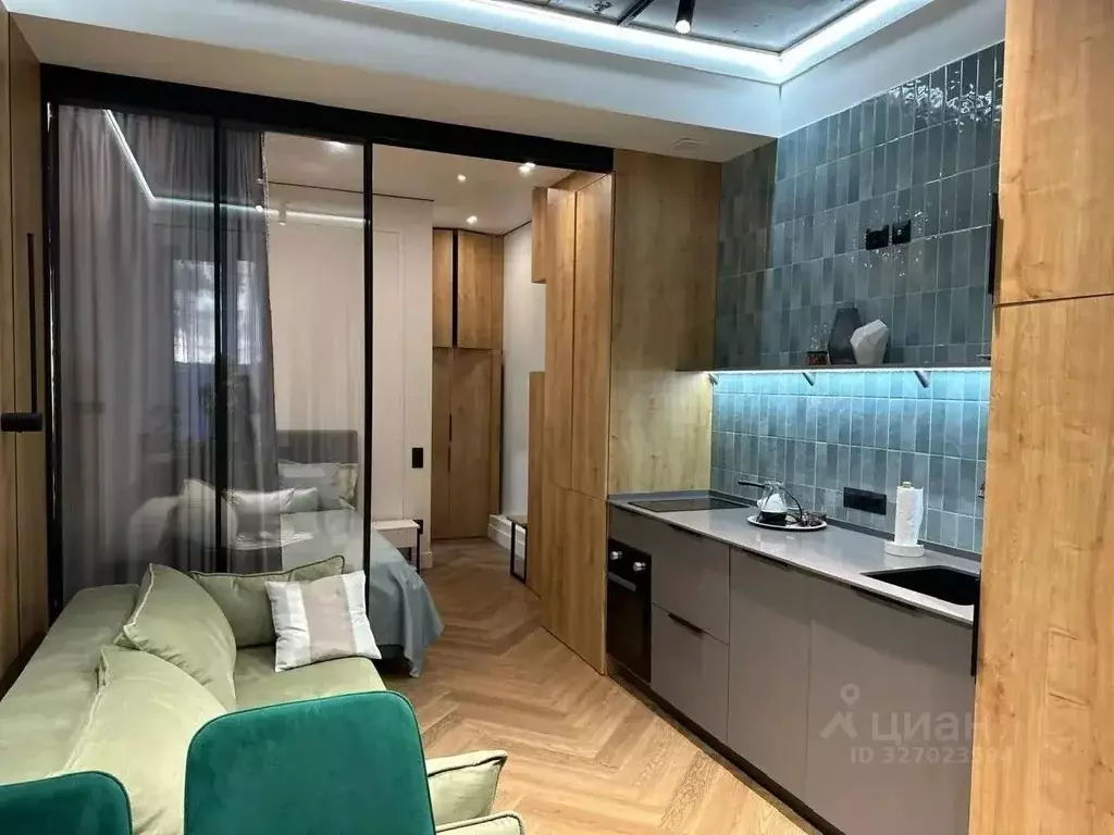 1-к кв. Краснодарский край, Сочи Виноградная ул., 195/1 (26.0 м) - Фото 2