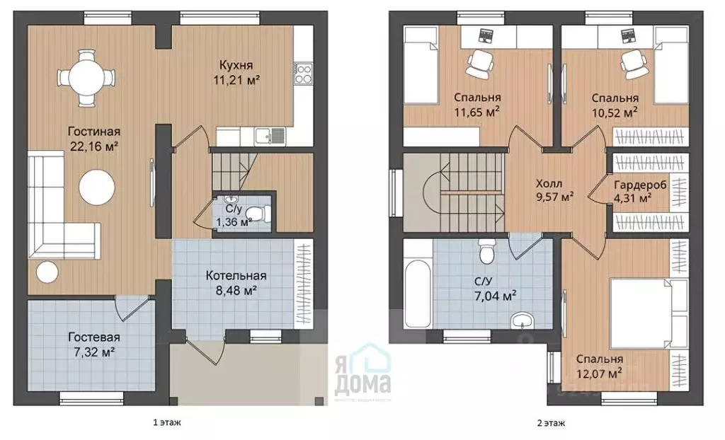 Дом в Томская область, Томский район, Поселок Зональная ст., Энергетик ... - Фото 1